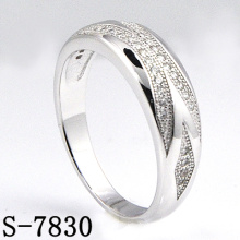 Fashion Jewelry 925 Silver Jewelry with Zirconia Women Ring (S-7830)
